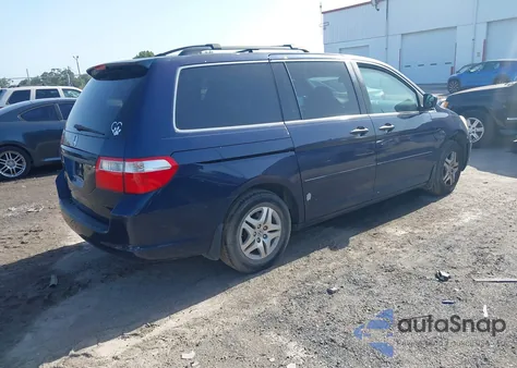 2007 Honda Odyssey Ex-L из США, поврежденный, VIN 5FNRL38687B096593